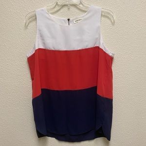 3/$25 Faith & Joy Colorblock Sleeveless Tank Top